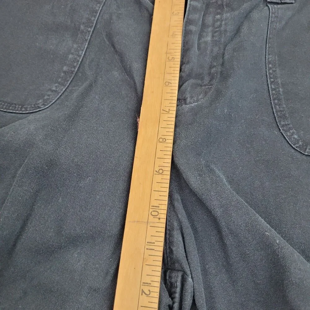 Lee Shorts Black Just Below The Waist Women's Cargo Style Shorts Sz 14 summer - Picture 4 of 7